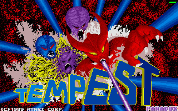 Atari ST Tempest Title Screen