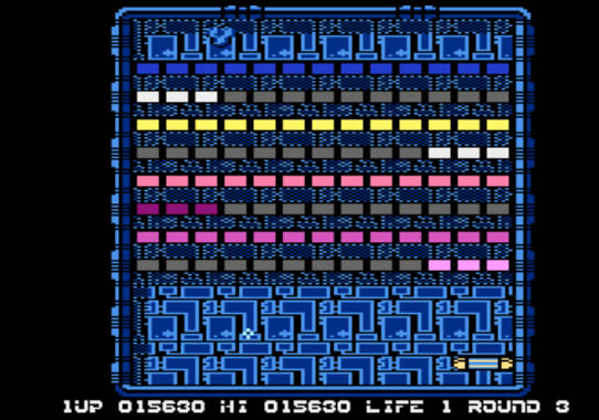 Arkanoid Atari 8-bit Level 3