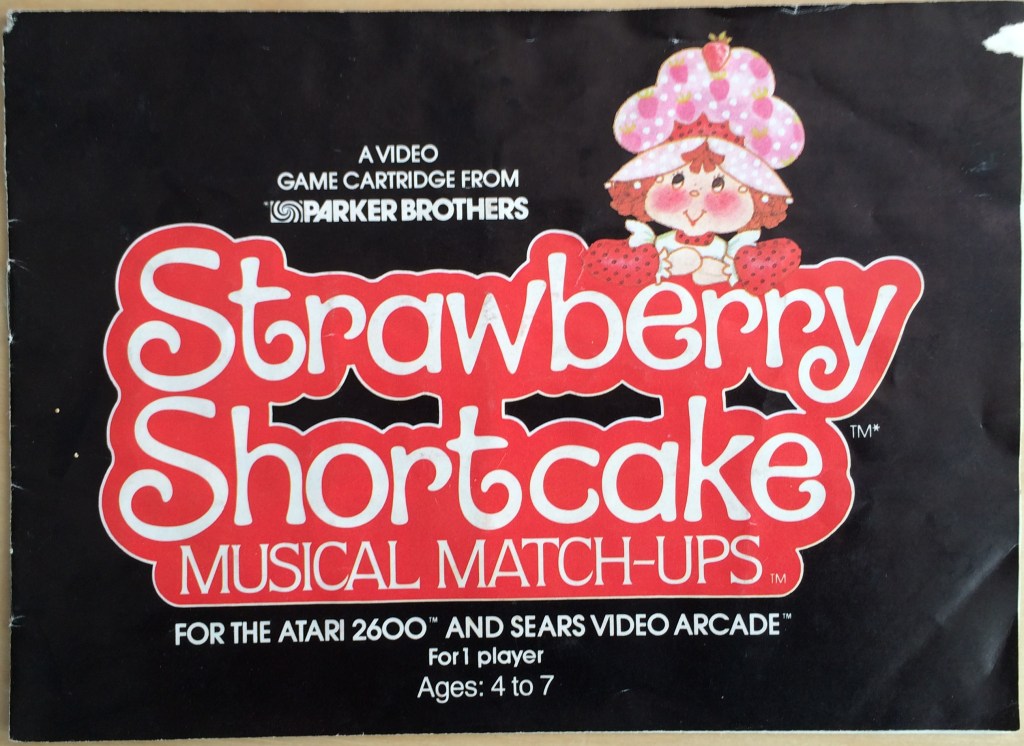 Strawberry Shortcake VCS Instructions Front