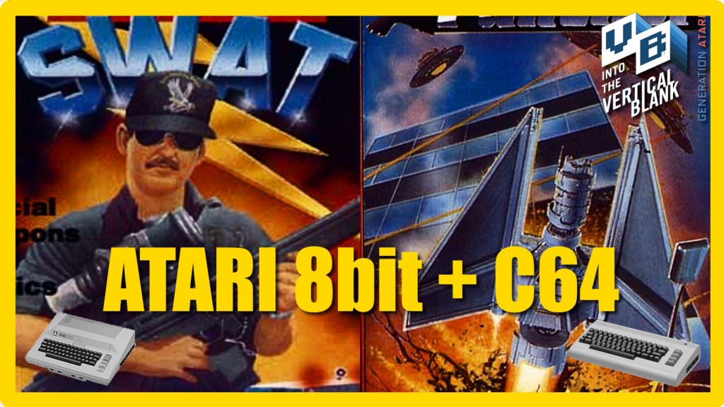 Atari 8bit + C64 LA Swat and Panther 2 on One&nbsp;pack
