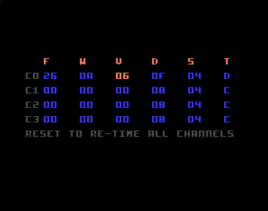 Pokey Player  Sound Tool (Atari&nbsp;7800)