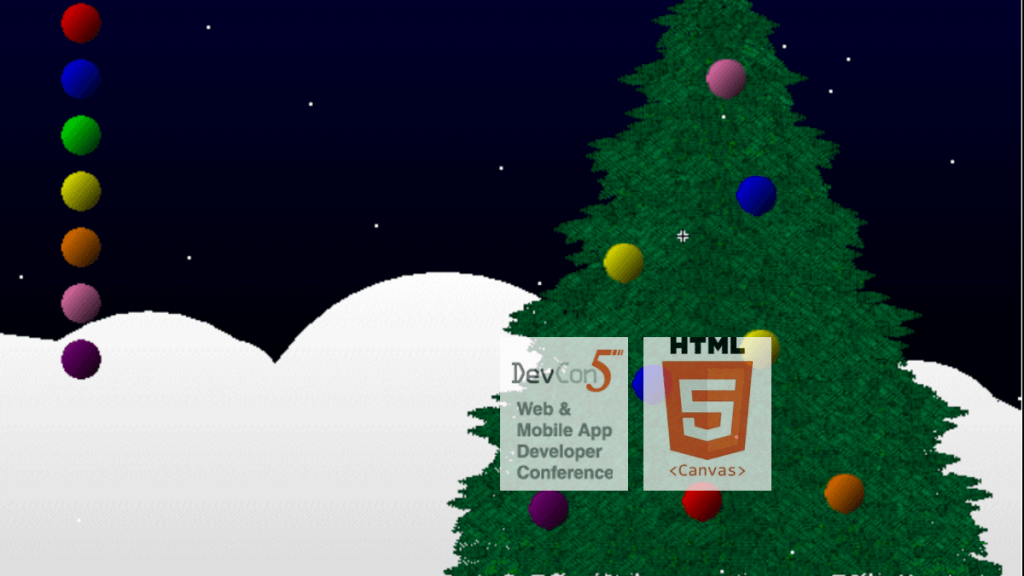 HTML5 Canvas Christmas Tree Drag And Drop Demo And&nbsp;Tutorial