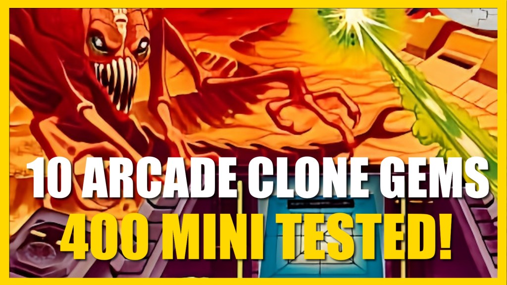 10 Atari 8bit Hidden Gem Arcade Clones tested on the Atari400 Mini