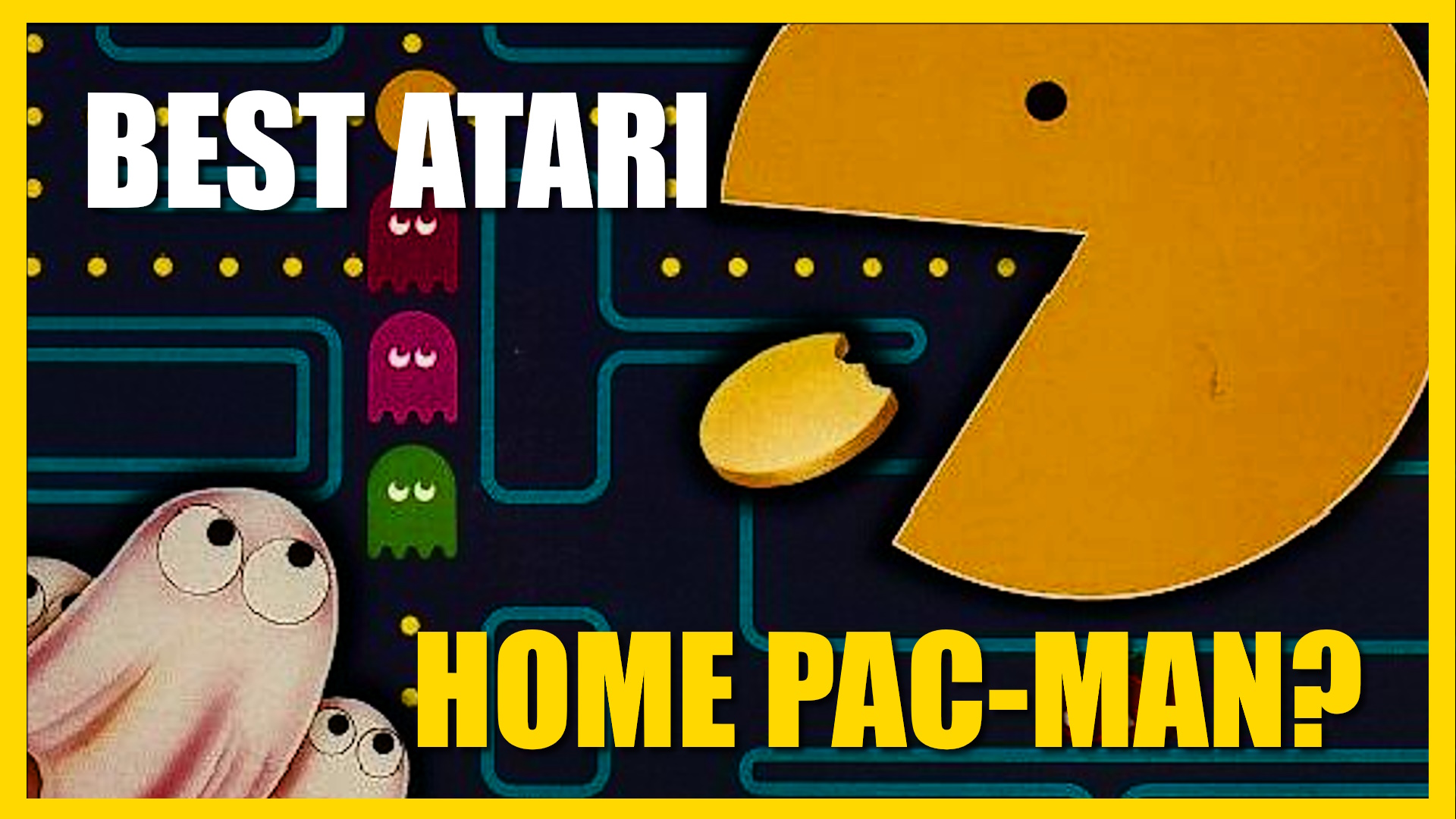Vertical Pacman Pacman ST for the Atari ST Bedroom Coded Classics #3