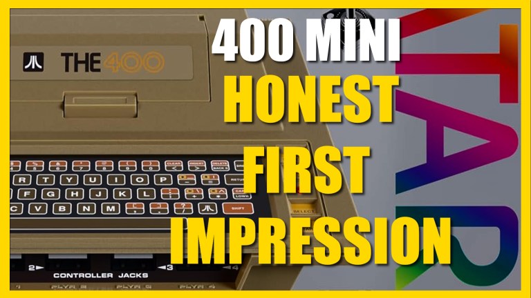 #105 The Atari 400 Mini Honest First Impressions