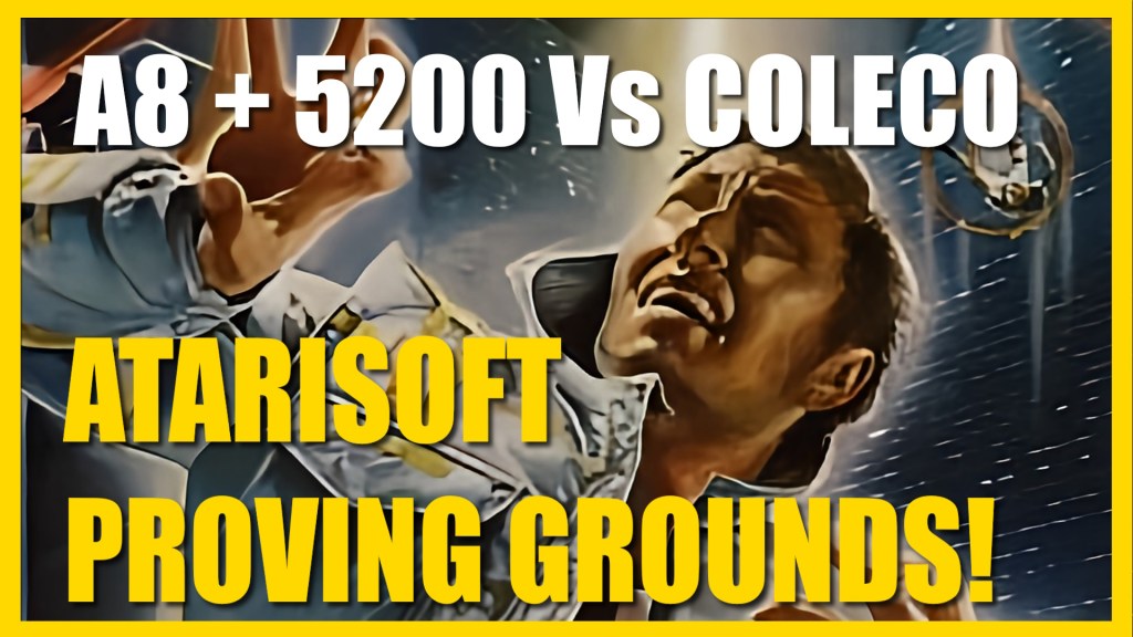Atari 8bit / 5200 vs Colecovision: Atarisoft Proving Grounds