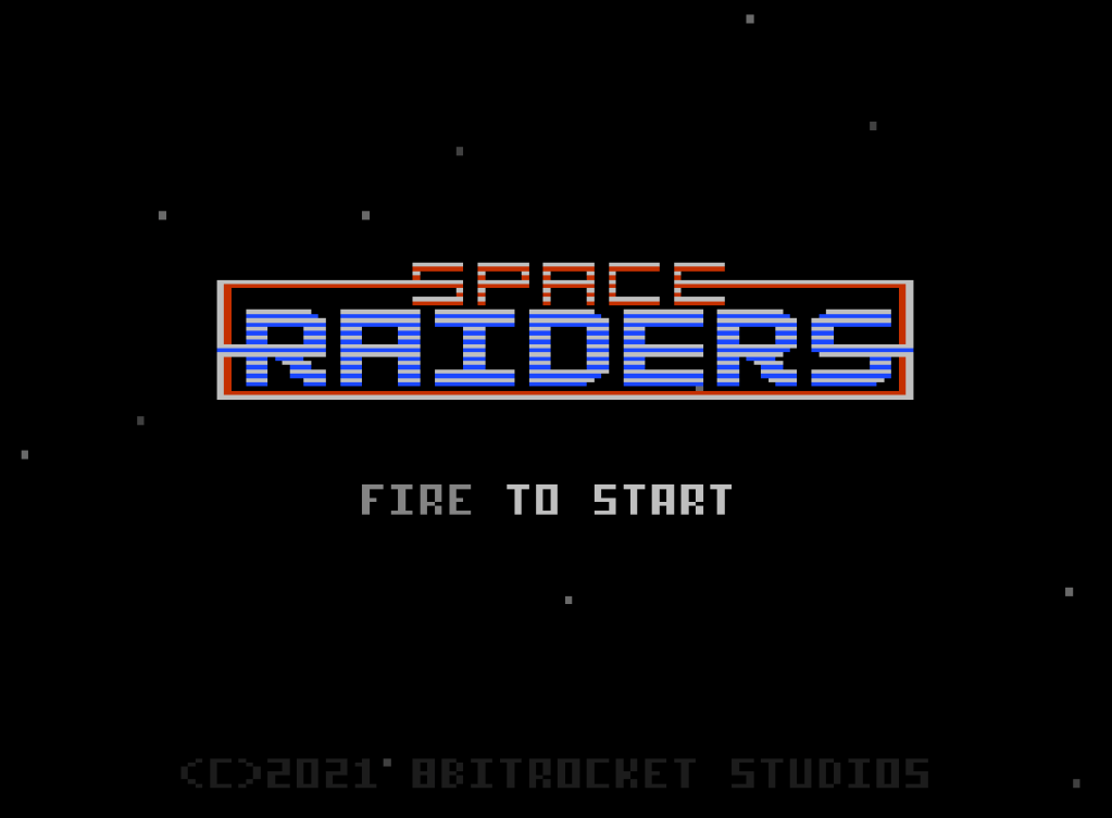 Space Raiders 7800 Homebrew&nbsp;Video
