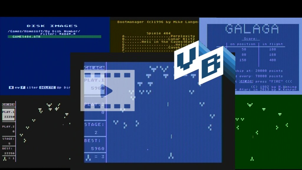Using A8bit #fujinet to play “Pet” Galaga from – Homesoft Game Disk&nbsp;404