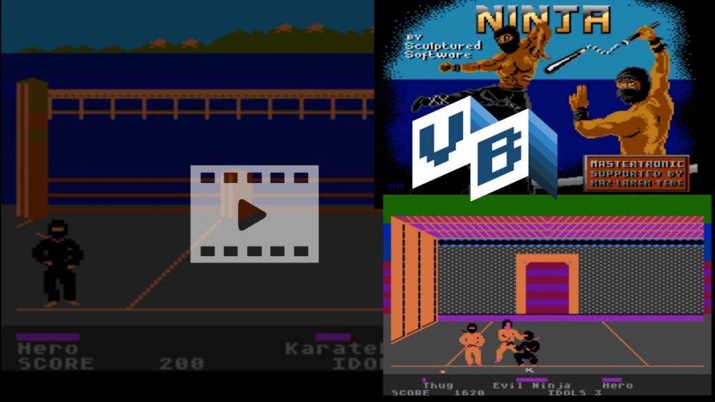 Video: Let’s play Atari 8Bit&nbsp;Ninja