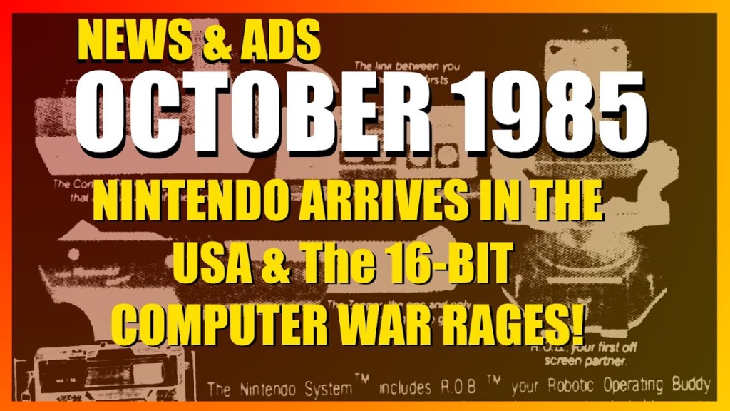 News And Ads October 1985: NES, Atari ST,&nbsp;Amiga