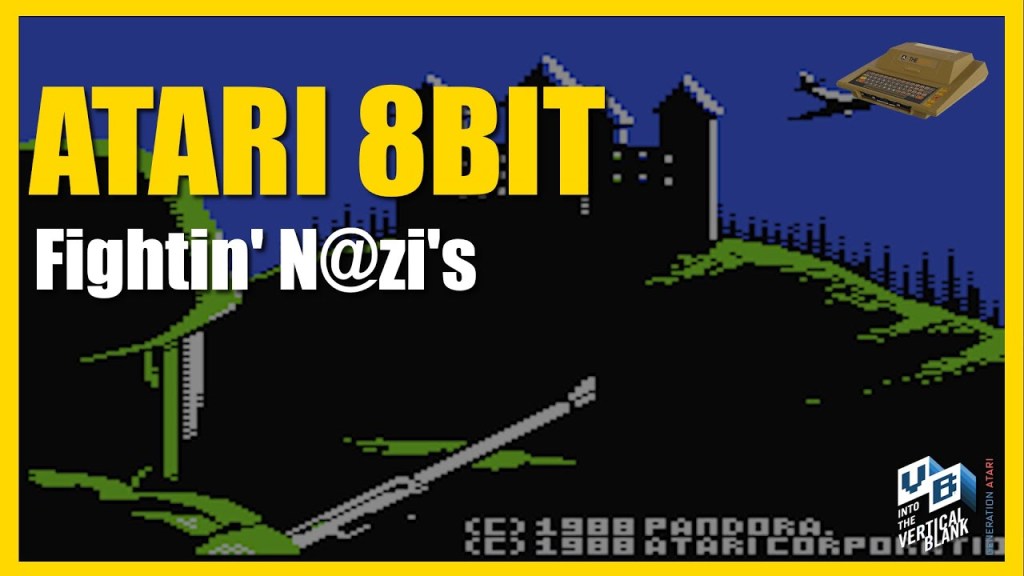 Blastin’ N@zi’s the Atari 8bit way. Into the Eagles Nest