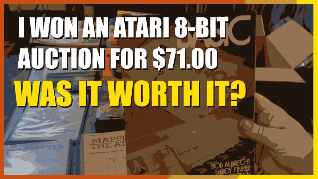I Won Atari 8-Bit eBay Auction for $71.00 : Was It Worth It?