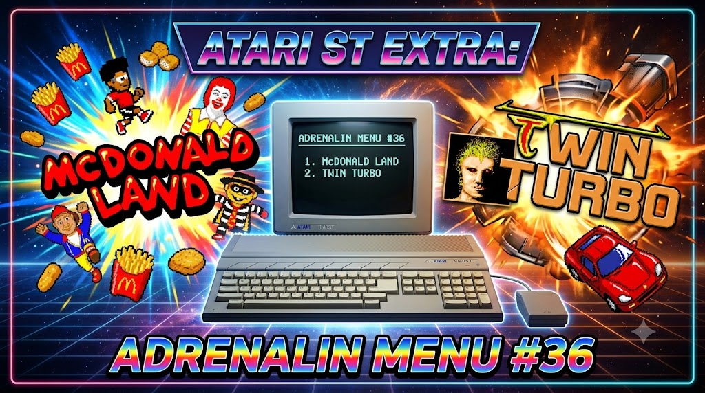 Atari ST Show Xtra: Adrenalin Menu Disk No.&nbsp;36