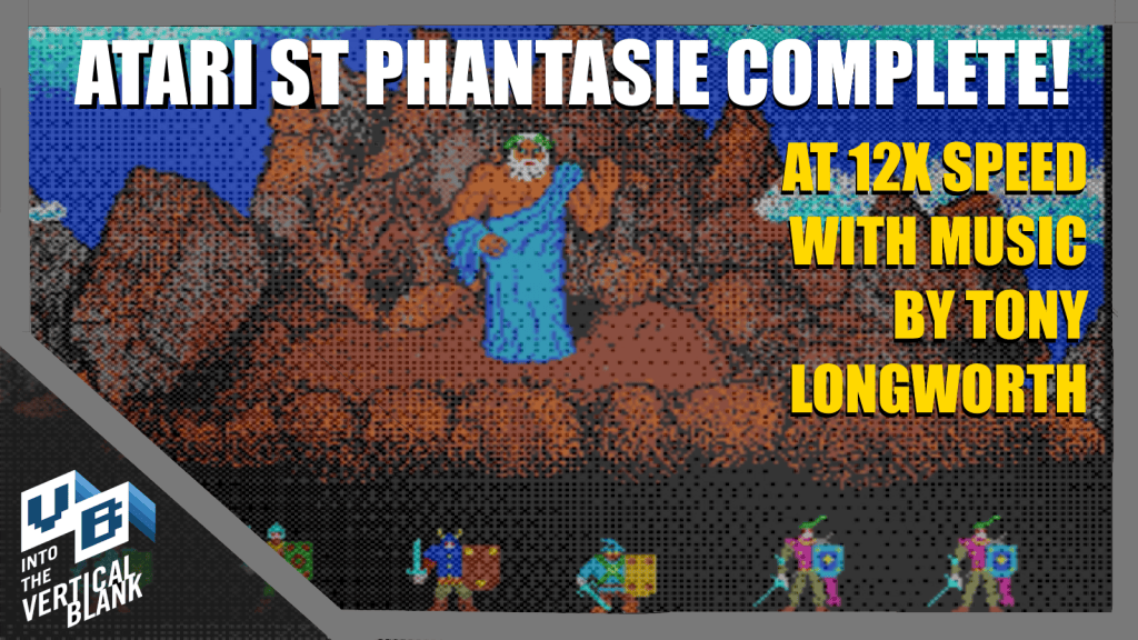 SSI Phantasie Atari ST: 12x Speed Complete Play Through