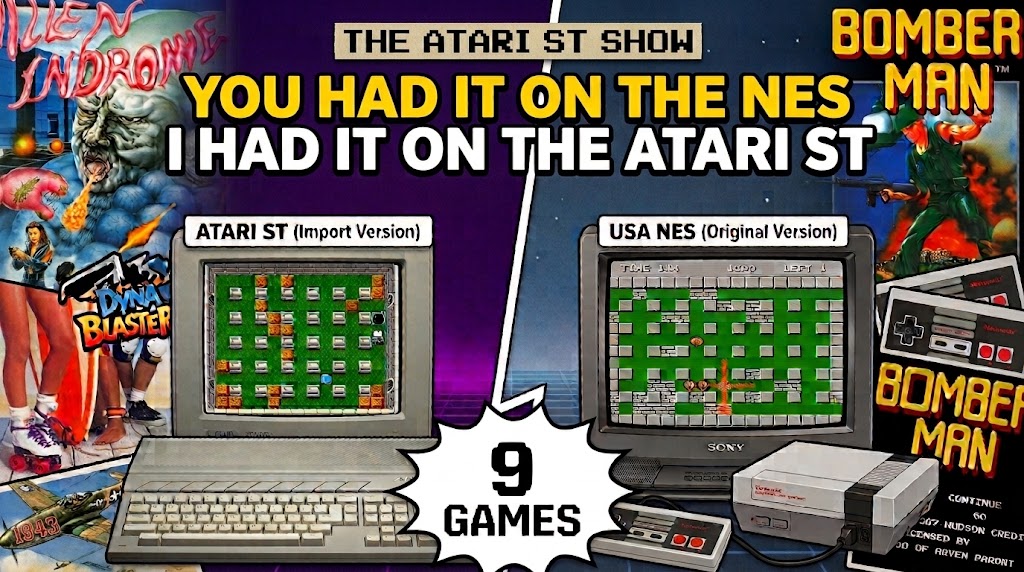 ST Show: You had it on the NES I had it on my Atari ST: Vol 1